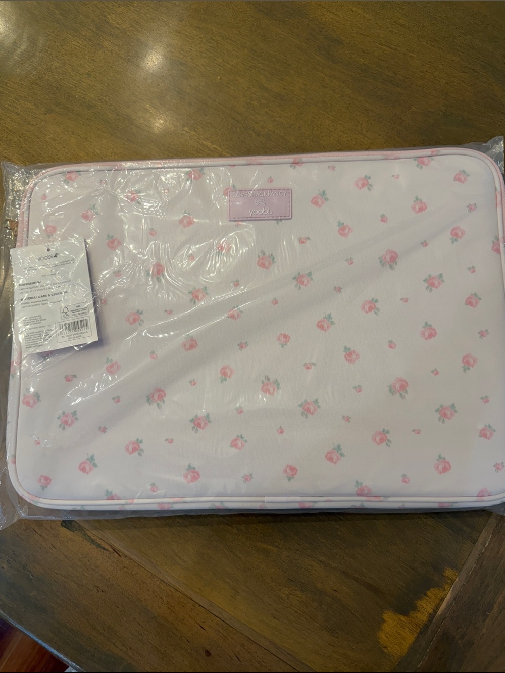 LoveShackFancy Target Pink Floral Tablet Sleeve